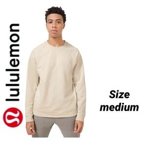 Lululemon City Sweat Crew cream Men’s Medium